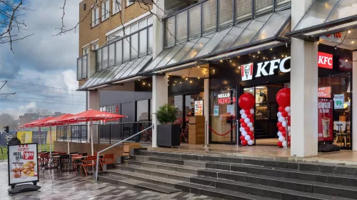 KFC opent een nieuw filiaal in het hart van Nieuwegein