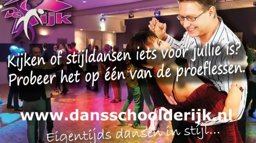 Lekker stijldansen bij Dansschool De Rijk in Nieuwegein!