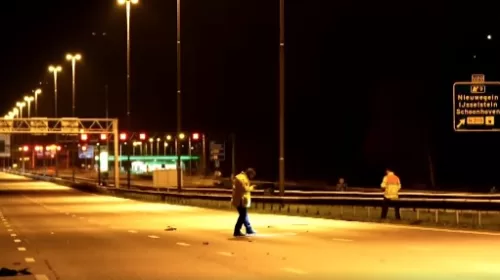 A2 tussen Oudenrijn en Nieuwegein vannacht urenlang afgesloten geweest