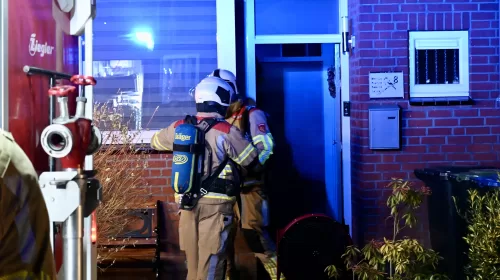 Woningbrand aan de Goudvink