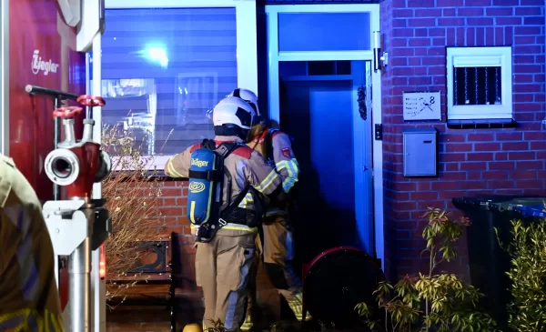 Woningbrand aan de Goudvink